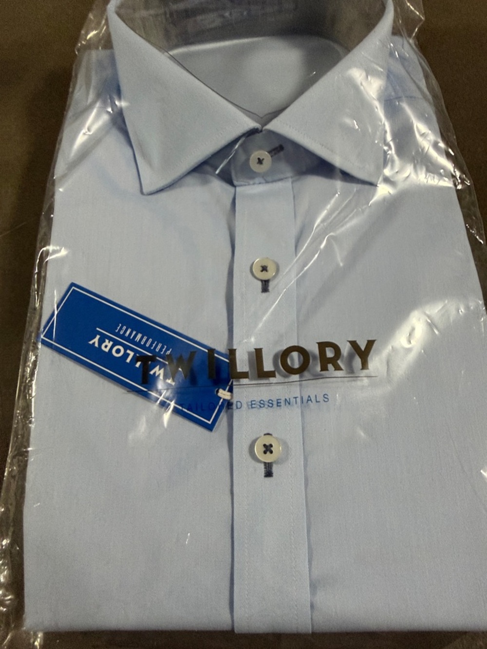 Willory Classic Light Blue Men’s Dress Shirt